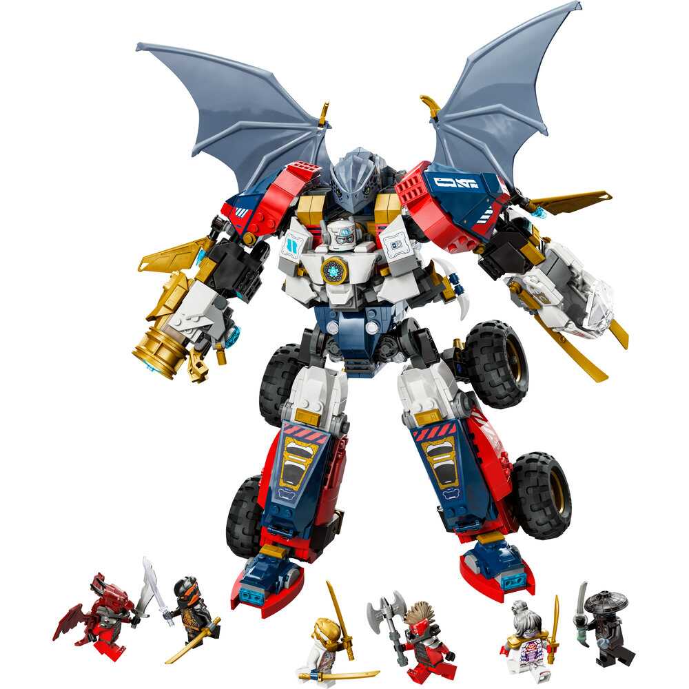 【全品送料無料】 Combiner Ultra Zane's NINJAGO LEGO Mech Building 4-in-1 Toy その他